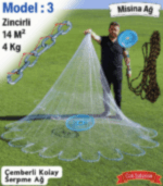 Model 3 - Çemberli Misina Serpme - 4 Kg - Zincirli