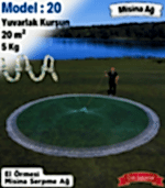 Model 20 - Misina Torba İp Serpme Ağ - 5 Kg