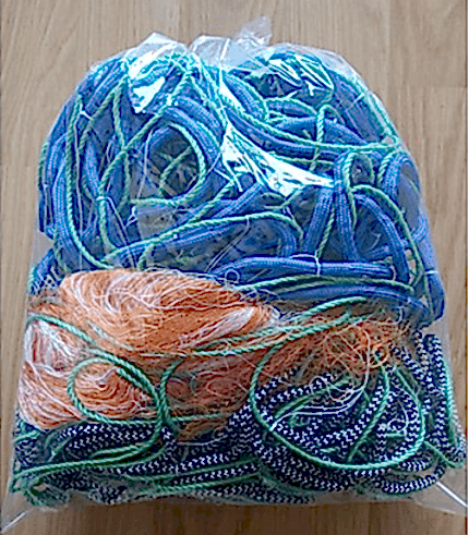 Germe Ağ - 40 mm - İp - Fanyalı - 20 Metre